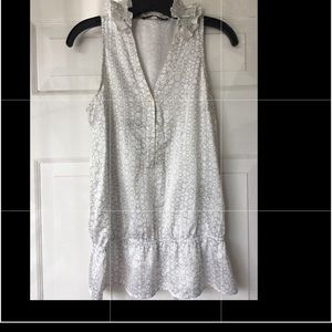 Women’s White/grey Blouse